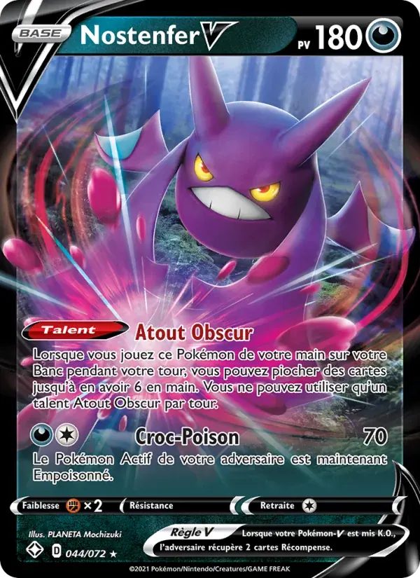 Nostenfer V — Destinées Radieuses 44 French Pokémon card