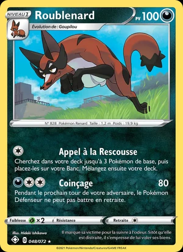 Roublenard — Destinées Radieuses 48 French Pokémon card