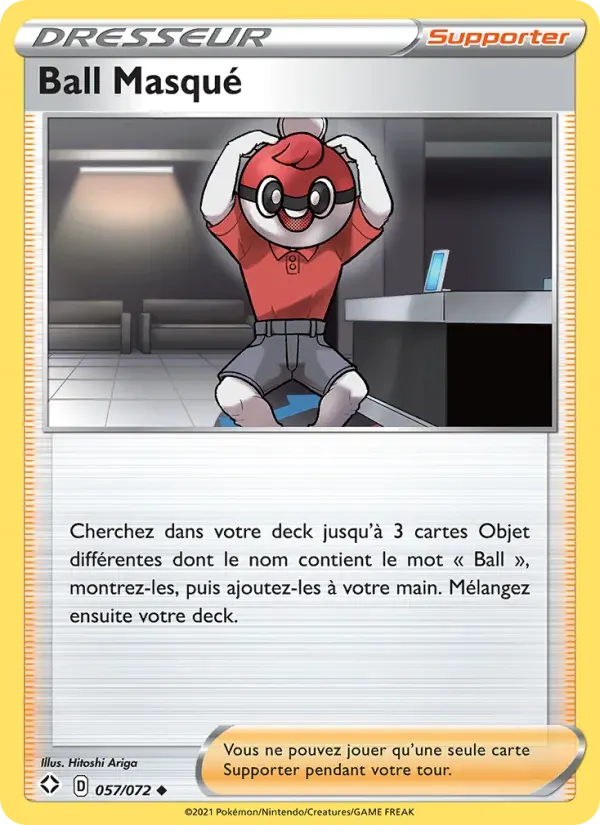 Ball Masqué — Destinées Radieuses 57 French Pokémon card
