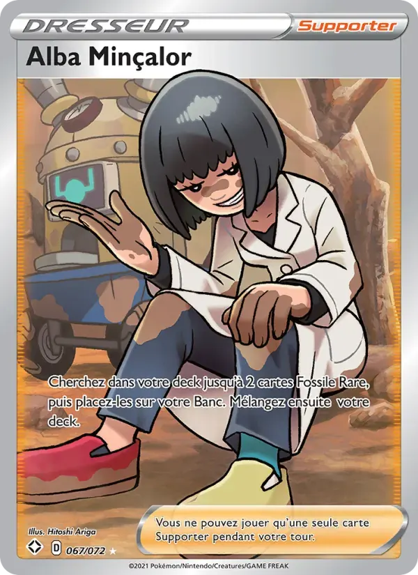 Alba Minçalor — Destinées Radieuses 67 French Pokémon card