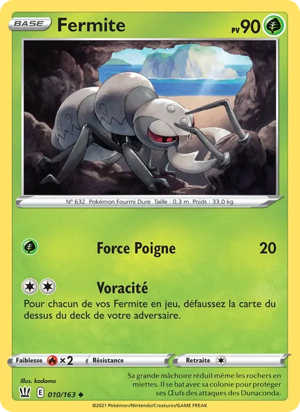 Fermite — Styles de combat 10 French Pokémon card