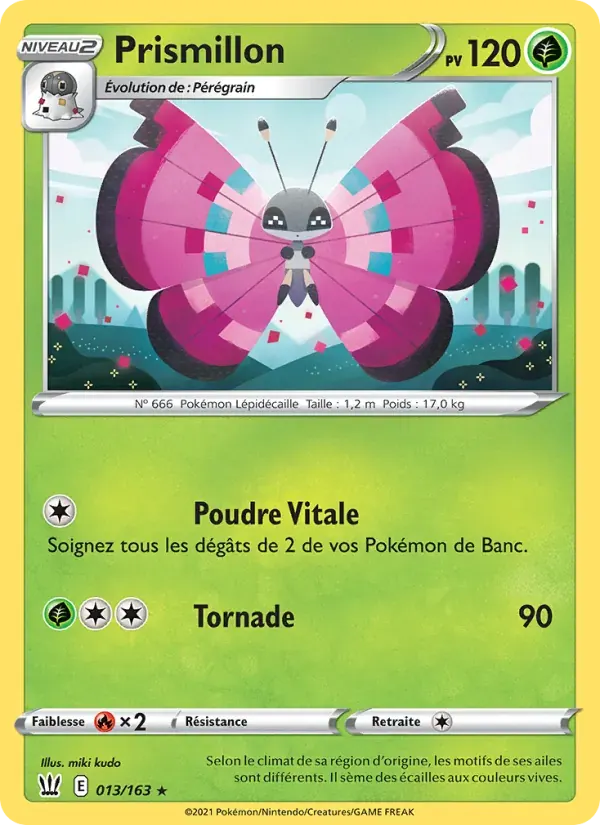 Prismillon — Styles de combat 13 French Pokémon card