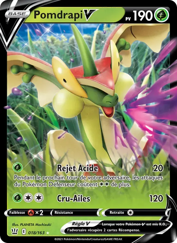 Pomdrapi V — Styles de combat 18 French Pokémon card