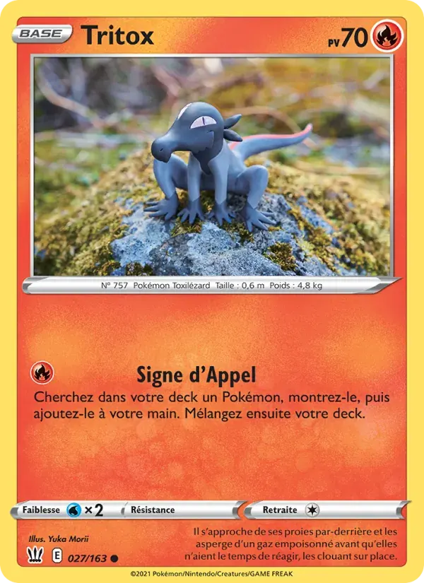 Tritox — Styles de combat 27 French Pokémon card
