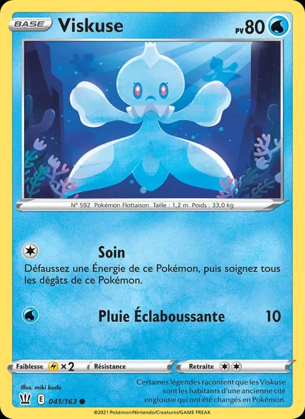 Viskuse — Styles de combat 41 French Pokémon card