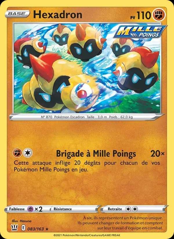 Hexadron — Styles de combat 83 French Pokémon card