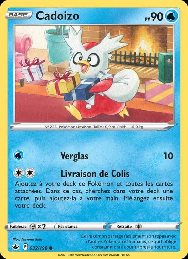 Cadoizo — Règne de Glace 32 French Pokémon card