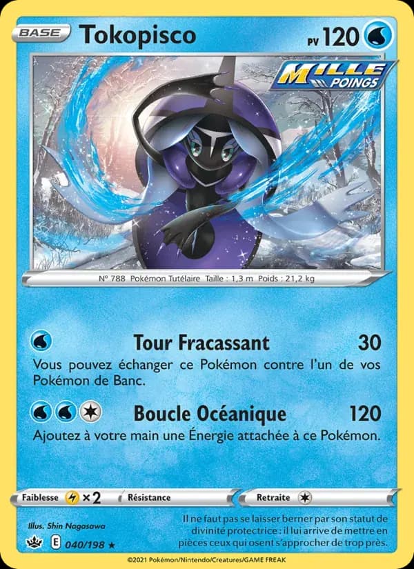 Tokopisco — Règne de Glace 40 French Pokémon card