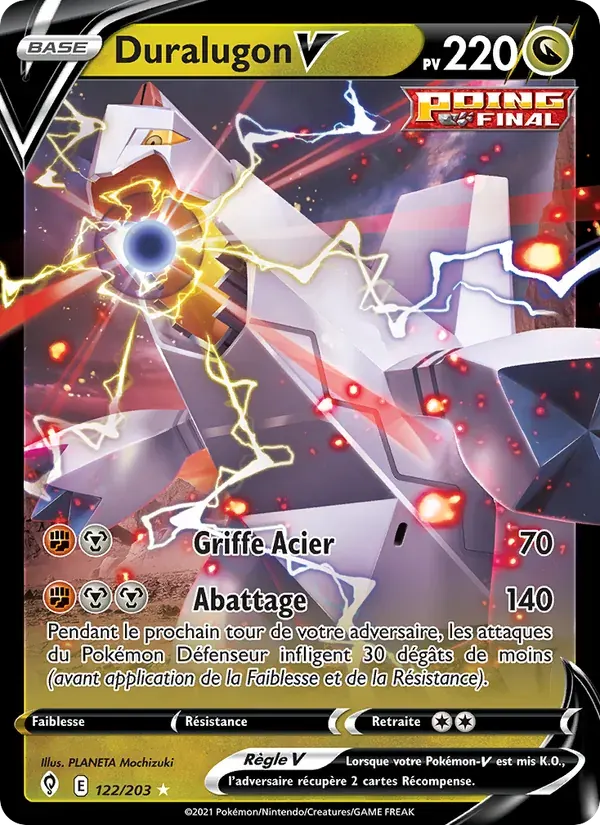 Duralugon V — Évolution Céleste 122 French Pokémon card