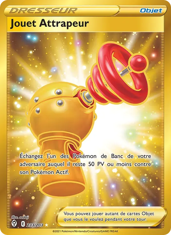 Jouet Attrapeur — Évolution Céleste 233 French Pokémon card