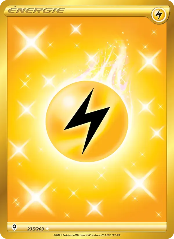 Énergie Electrik — Évolution Céleste 235 French Pokémon card