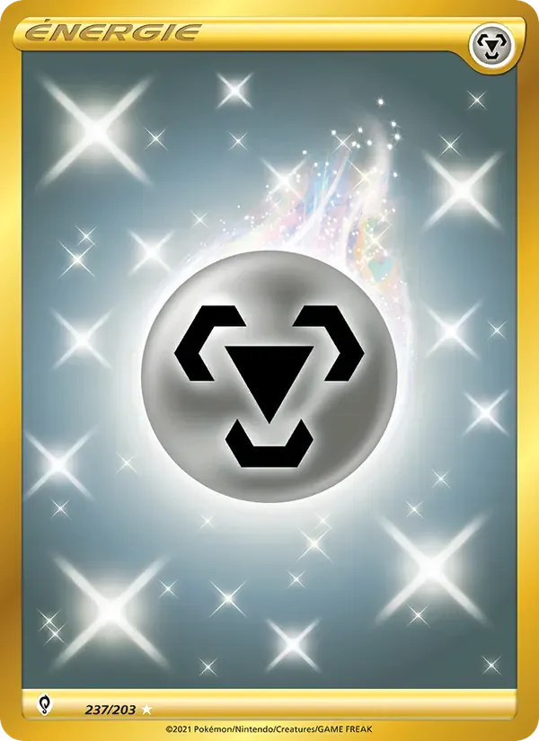 Énergie Métal — Évolution Céleste 237 French Pokémon card
