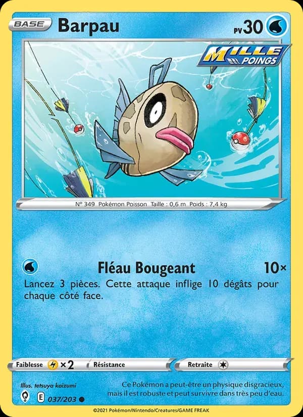 Barpau — Évolution Céleste 37 French Pokémon card