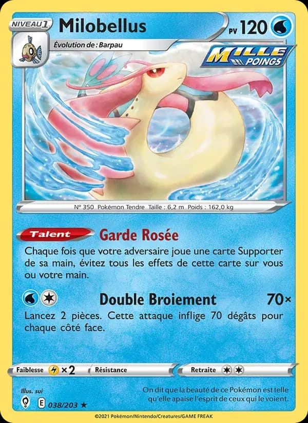 Milobellus — Évolution Céleste 38 French Pokémon card