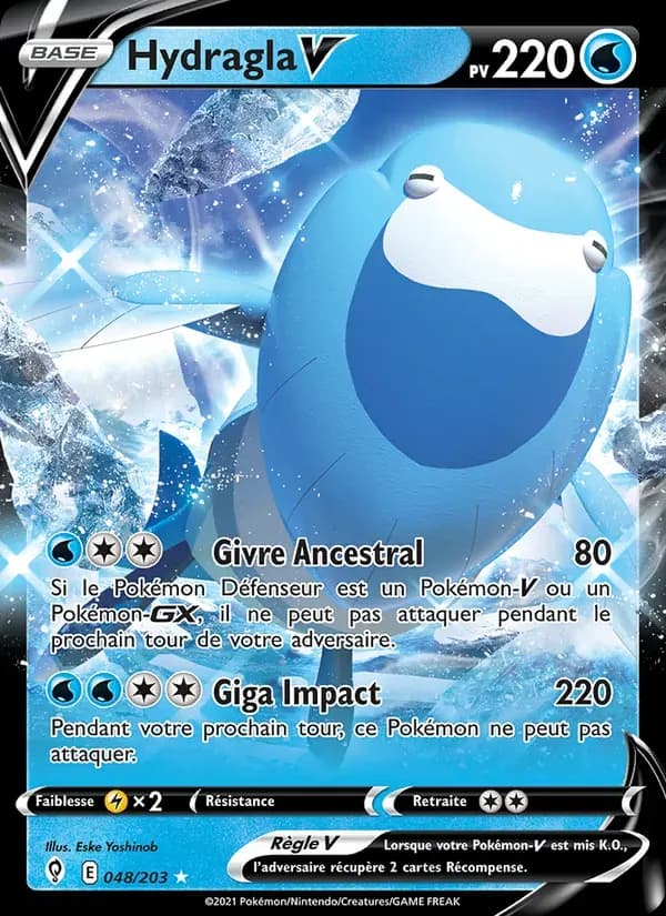 Hydragla V — Évolution Céleste 48 French Pokémon card
