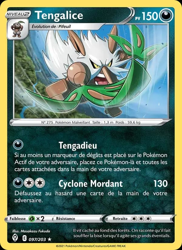 Tengalice — Évolution Céleste 97 French Pokémon card