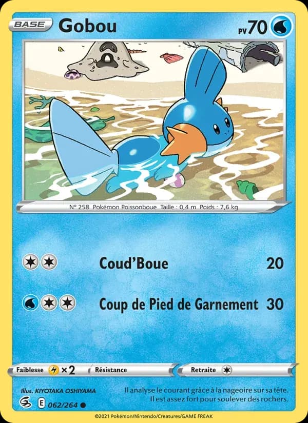 Gobou — Poing de Fusion 62 French Pokémon card