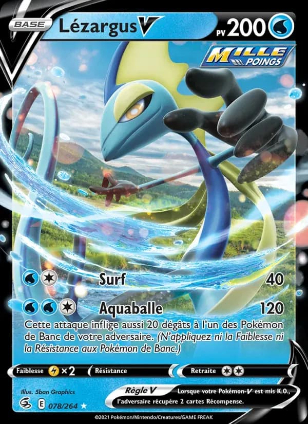 Lézargus V — Poing de Fusion 78 French Pokémon card