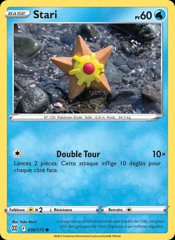Stari — Stars Étincelantes 30 French Pokémon card