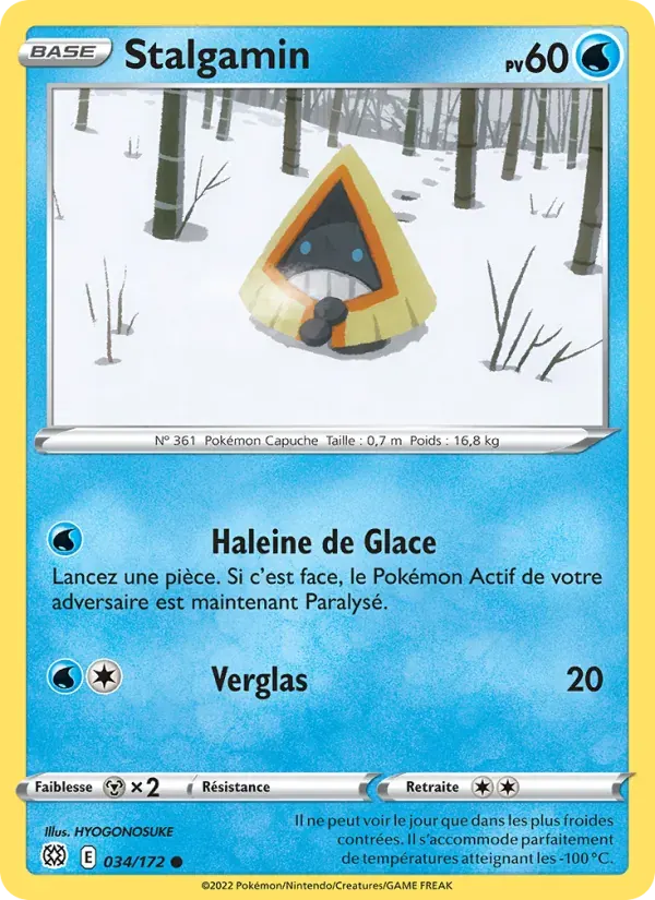 Stalgamin — Stars Étincelantes 34 French Pokémon card