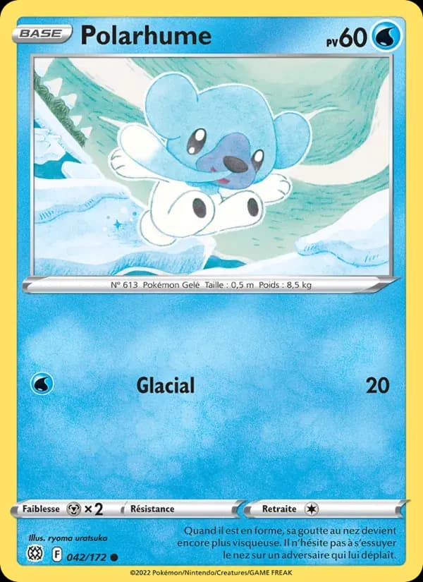 Polarhume — Stars Étincelantes 42 French Pokémon card