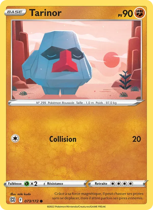 Tarinor — Stars Étincelantes 73 French Pokémon card