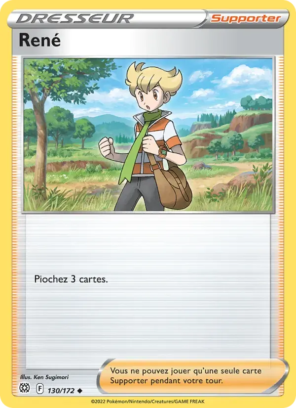 René — Stars Étincelantes 130 French Pokémon card