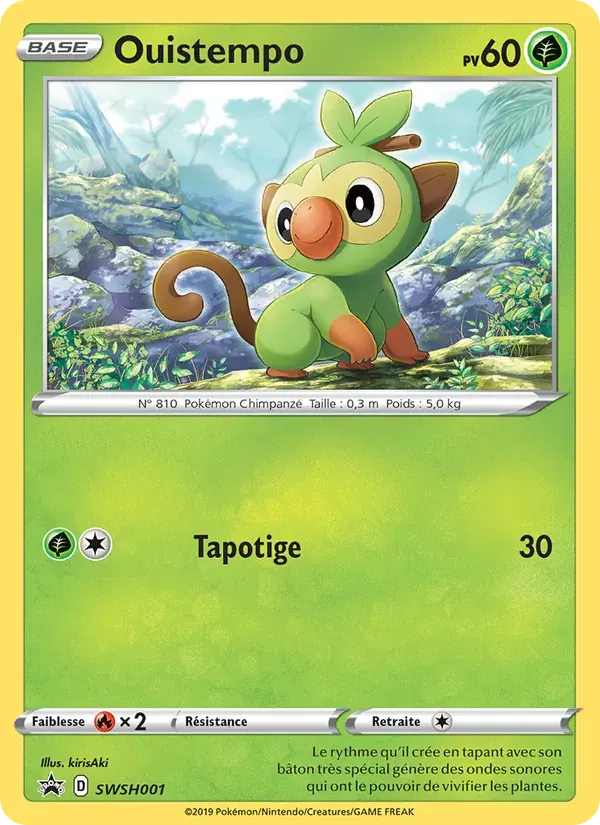 Ouistempo — Promo SWSH SWSH001 French Pokémon card