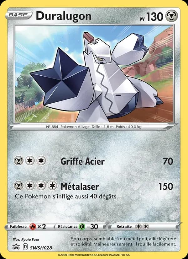 Duralugon — Promo SWSH SWSH028 French Pokémon card