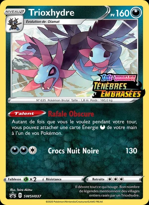 Trioxhydre — Promo SWSH SWSH037 French Pokémon card