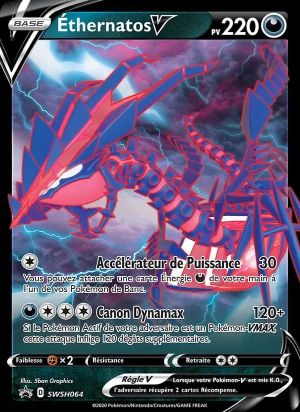 Éthernatos V — Promo SWSH SWSH064 French Pokémon card