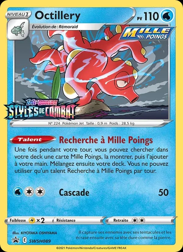 Octillery — Promo SWSH SWSH089 French Pokémon card