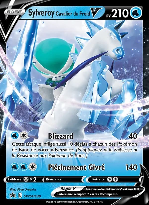 Sylveroy Cavalier du Froid V — Promo SWSH SWSH130 French Pokémon card