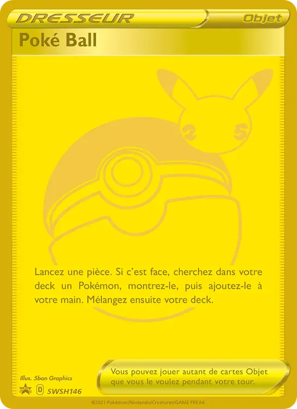 Poké Ball — Promo SWSH SWSH146 French Pokémon card