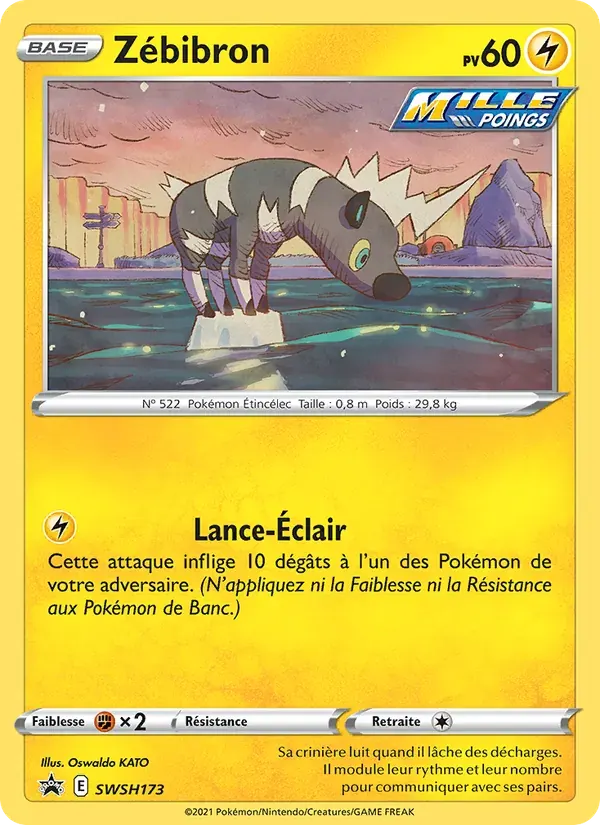 Zébibron — Promo SWSH SWSH173 French Pokémon card