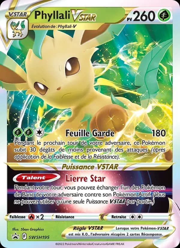Phyllali VSTAR — Promo SWSH SWSH195 French Pokémon card