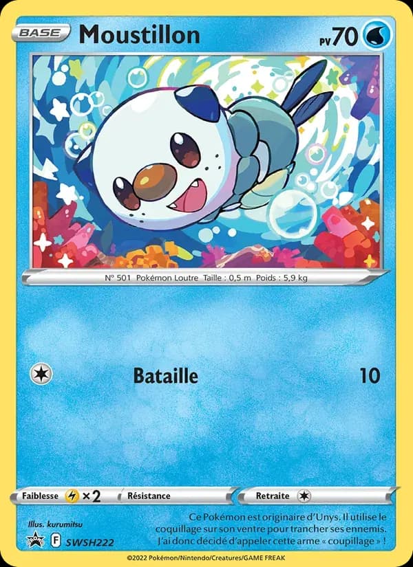 Moustillon — Promo SWSH SWSH222 French Pokémon card