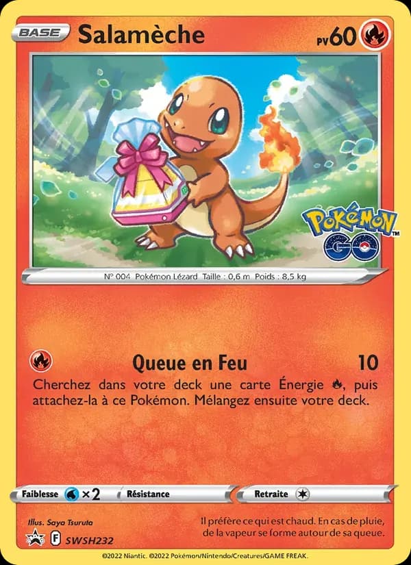 Salamèche — Promo SWSH SWSH232 French Pokémon card