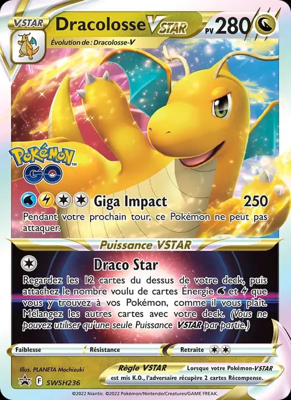 Dracolosse VSTAR — Promo SWSH SWSH236 French Pokémon card