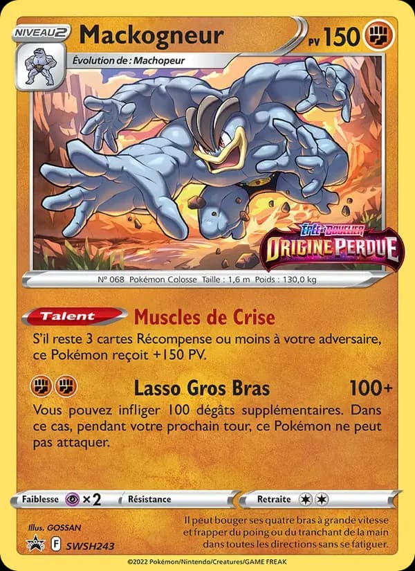 Mackogneur — Promo SWSH SWSH243 French Pokémon card
