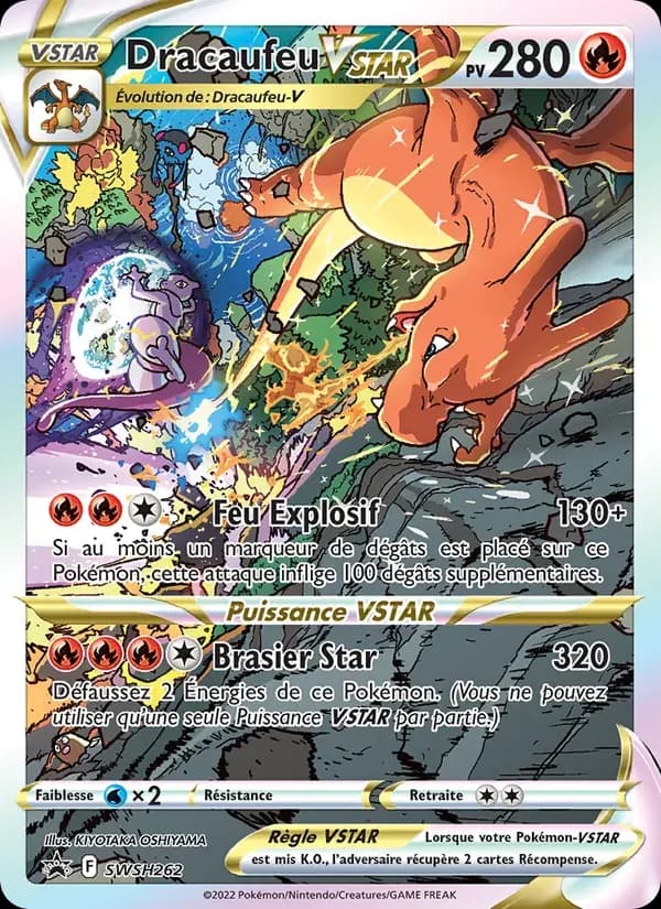 Dracaufeu VSTAR — Promo SWSH SWSH262 French Pokémon card