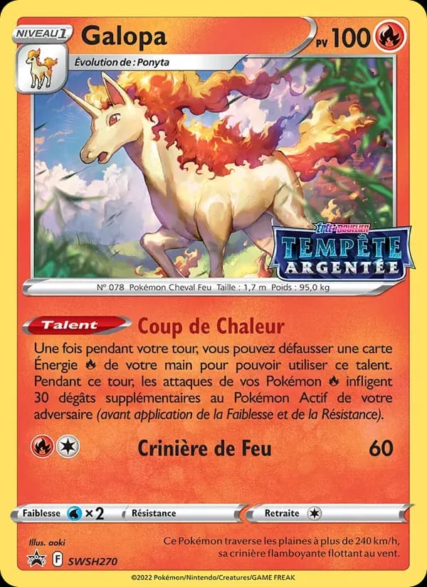 Galopa — Promo SWSH SWSH270 French Pokémon card