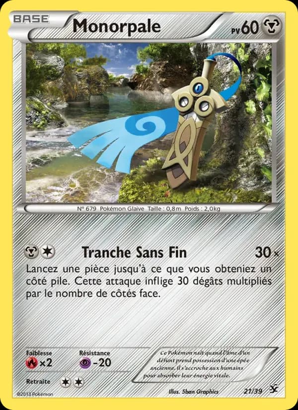 Monorpale — Bienvenue à Kalos 21 French Pokémon card
