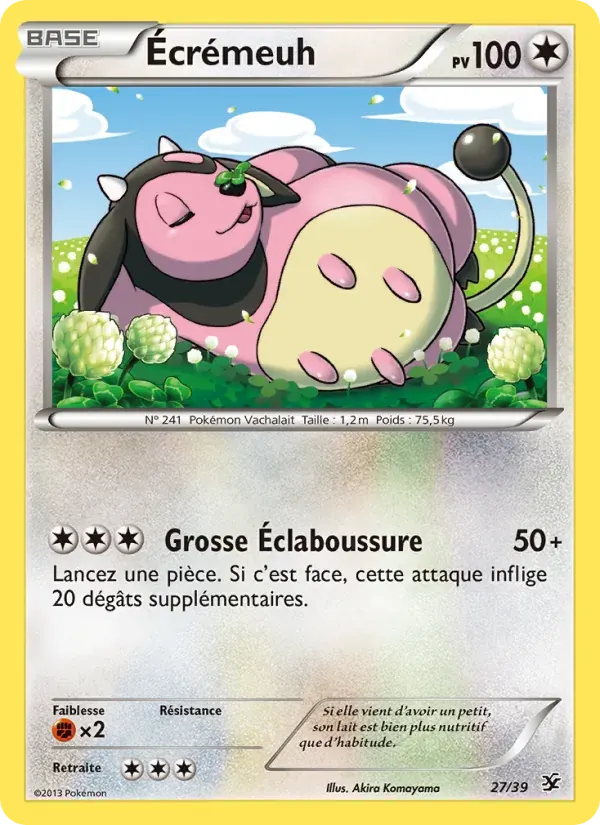 Écrémeuh — Bienvenue à Kalos 27 French Pokémon card