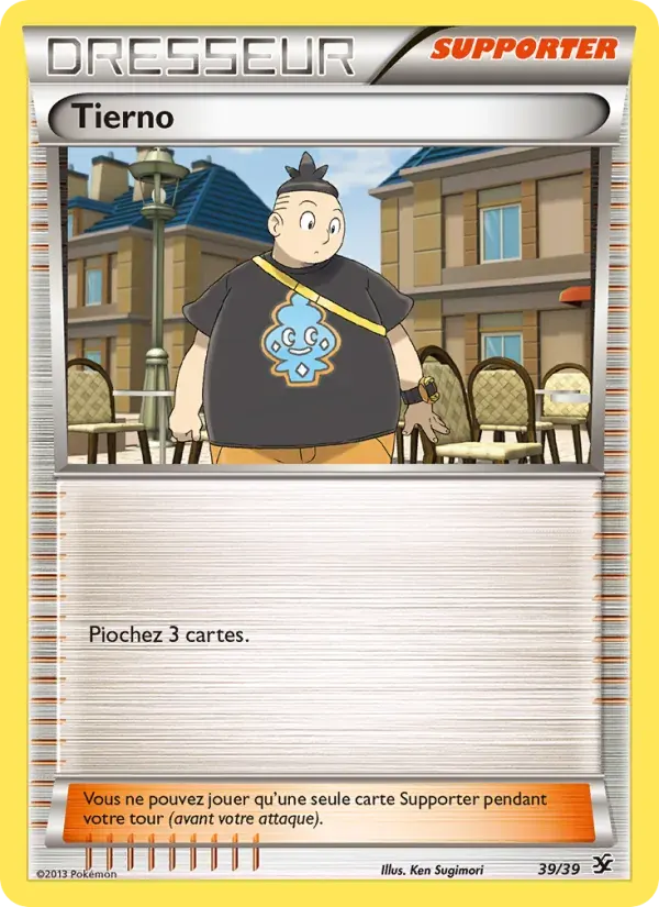 Tierno — Bienvenue à Kalos 39 French Pokémon card