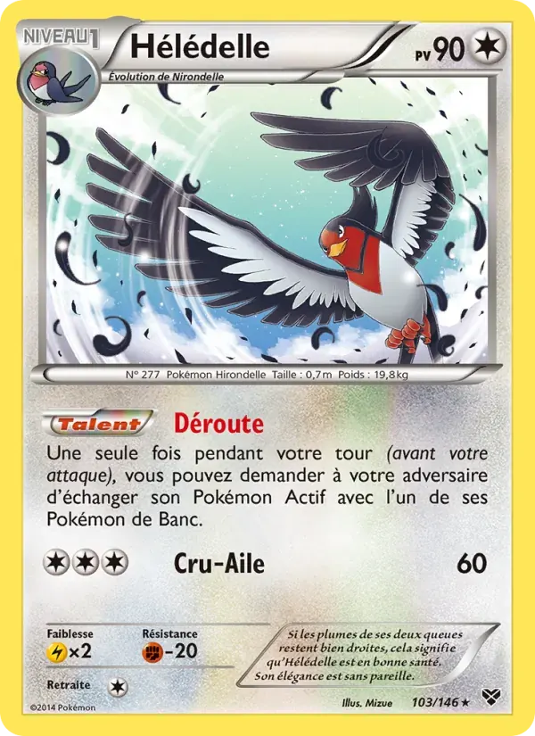 Hélédelle — XY 103 French Pokémon card