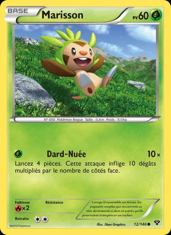 Marisson — XY 12 French Pokémon card