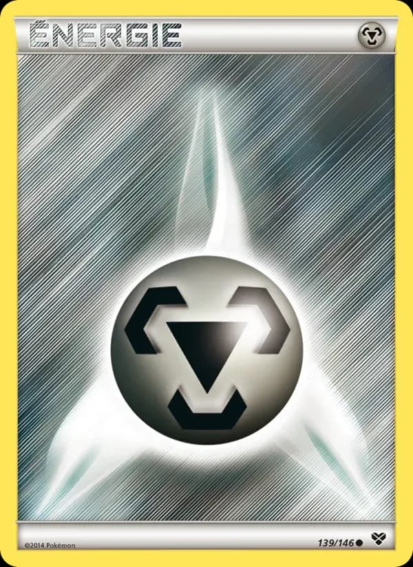 Énergie Métal — XY 139 French Pokémon card