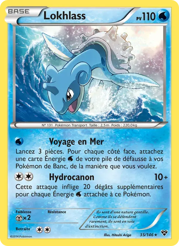 Lokhlass — XY 35 French Pokémon card
