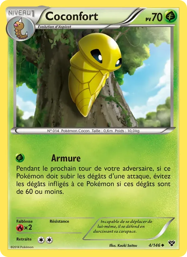 Coconfort — XY 4 French Pokémon card